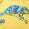 Kindershirt met korte mouwen 116 lichtokerkleurig