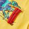 Kindershirt met korte mouwen 116 lichtokerkleurig