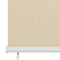 Rolgordijn voor buiten 60x140 cm HDPE crmekleurig