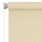 Rolgordijn voor buiten 60x140 cm HDPE crmekleurig