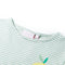 Kindershirt 92 mintkleurig