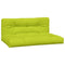 Palletkussens 2 st stof heldergroen