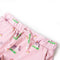 Kindershorts met trekkoord konijnenprint 140 lichtroze
