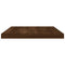 Wandschappen 8 st 40x20x1,5 cm bewerkt hout bruineikenkleurig