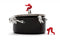 Monkey Business Lid Sid - set van 2 stuks rood + wit