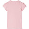 Kindershirt 128 lichtroze