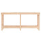Werkbank 180x50x80 cm massief grenenhout