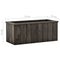 Plantenbak verhoogd 74x32x30 cm massief grenenhout grijs