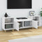 Tv-meubel 160x35x55 cm bewerkt hout wit