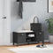 Schoenenbank VIKEN 106x35x45 cm massief grenenhout zwart
