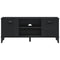 Schoenenbank VIKEN 106x35x45 cm massief grenenhout zwart