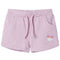 Kindershorts met trekkoord 104 gemengd lila