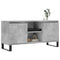 Tv-meubel 104x35x50 cm bewerkt hout betongrijs