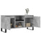 Tv-meubel 104x35x50 cm bewerkt hout betongrijs
