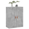 Wandkast 69,5x34x90 cm bewerkt hout betongrijs