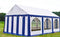 Premium Partytent PVC 5x6x2 mtr in Wit-Blauw