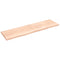 Tafelblad 220x60x4 cm onbehandeld massief eikenhout