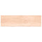Tafelblad 220x60x4 cm onbehandeld massief eikenhout