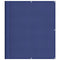 Balkonscherm 120x700 cm 100% polyester oxford blauw