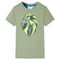 Kindershirt 104 lichtkakikleurig