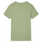Kindershirt 128 lichtkakikleurig