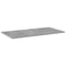 Wandschappen 4 st 80x40x1,5 cm spaanplaat betongrijs