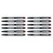 Liquid ink ballpoint pen Uni-Ball Rollerball Jestsream SX-210 Rood 12 Stuks