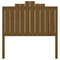 Hoofdbord 106x4x110 cm massief grenenhout honingbruin