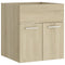 Wastafelkast 41x38,5x46 cm spaanplaat sonoma eikenkleurig