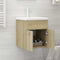 Wastafelkast 41x38,5x46 cm spaanplaat sonoma eikenkleurig