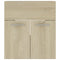 Wastafelkast 41x38,5x46 cm spaanplaat sonoma eikenkleurig