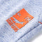 Kindershorts met trekkoord 128 gemleerd blauw