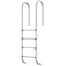 Zwembadladder 54x38x184,5 cm 304 roestvrij staal