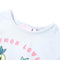 Kindershirt cartooncitroenen 116 lichtblauw