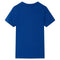 Kindershirt 140 donkerblauw