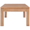 Salontafel 110x60x40 cm teakhout met natuurlijke afwerking