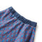 Kinderrok pauwenprint 140 marineblauw