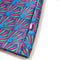 Kinderrok pauwenprint 140 marineblauw