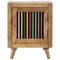 Nachtkastje 40x30x50 cm massief mangohout