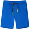 Kindershort met trekkoord 116 blauw