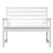 Tuinbank 109x48x91,5 cm massief grenenhout wit