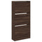 Schoenenkast 60x21x125,5 cm bewerkt hout bruineikenkleurig