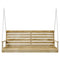 Schommelbank 155x65x60 cm gempregneerd grenenhout