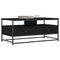Salontafel 100x51x45 cm bewerkt hout zwart