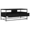 Salontafel 100x51x45 cm bewerkt hout zwart