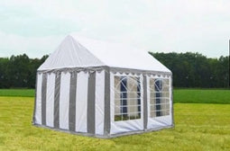 Classic Plus Party-tent PVC 3x4x2 mtr in Wit-Grijs