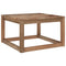 Tuintafel pallet 60x60x36,5 cm gempregneerd grenenhout bruin