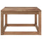 Tuintafel pallet 60x60x36,5 cm gempregneerd grenenhout bruin
