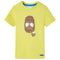 Kindershirt met korte mouwen 116 geel