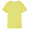 Kindershirt met korte mouwen 116 geel